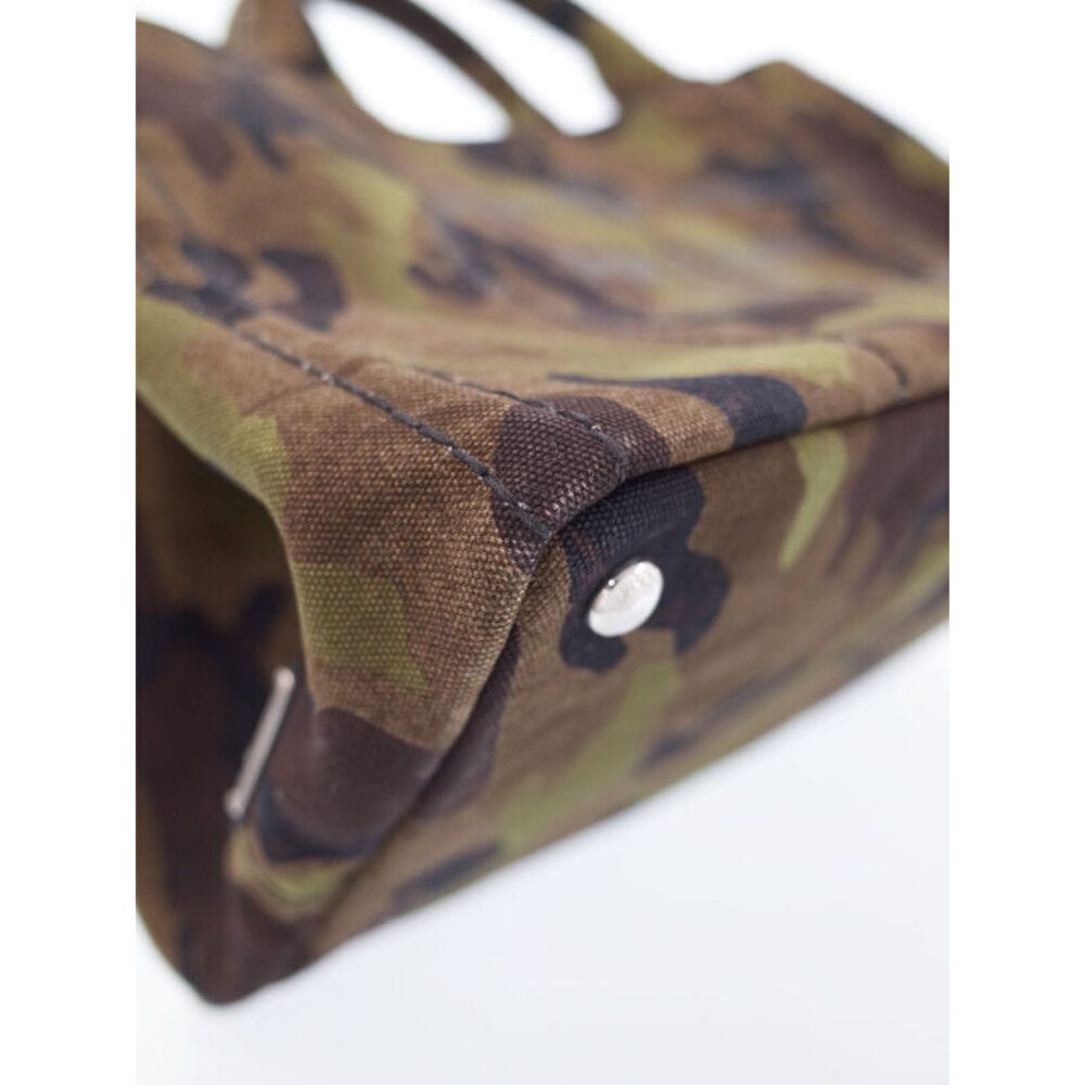 PRADA Canapa Camouflage Tote Bag - Picture 5 of 9